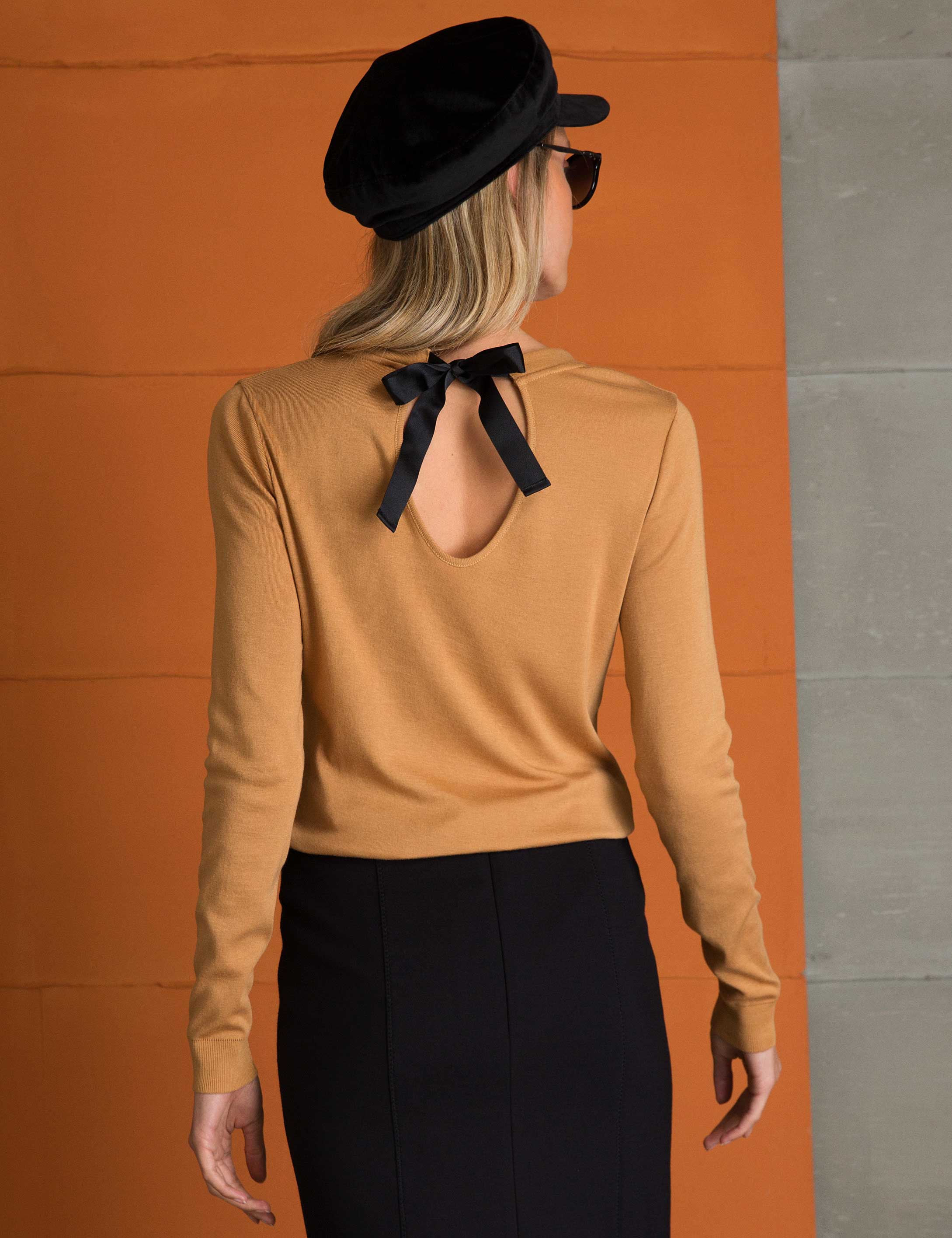 Camel Slim Fit Tişört