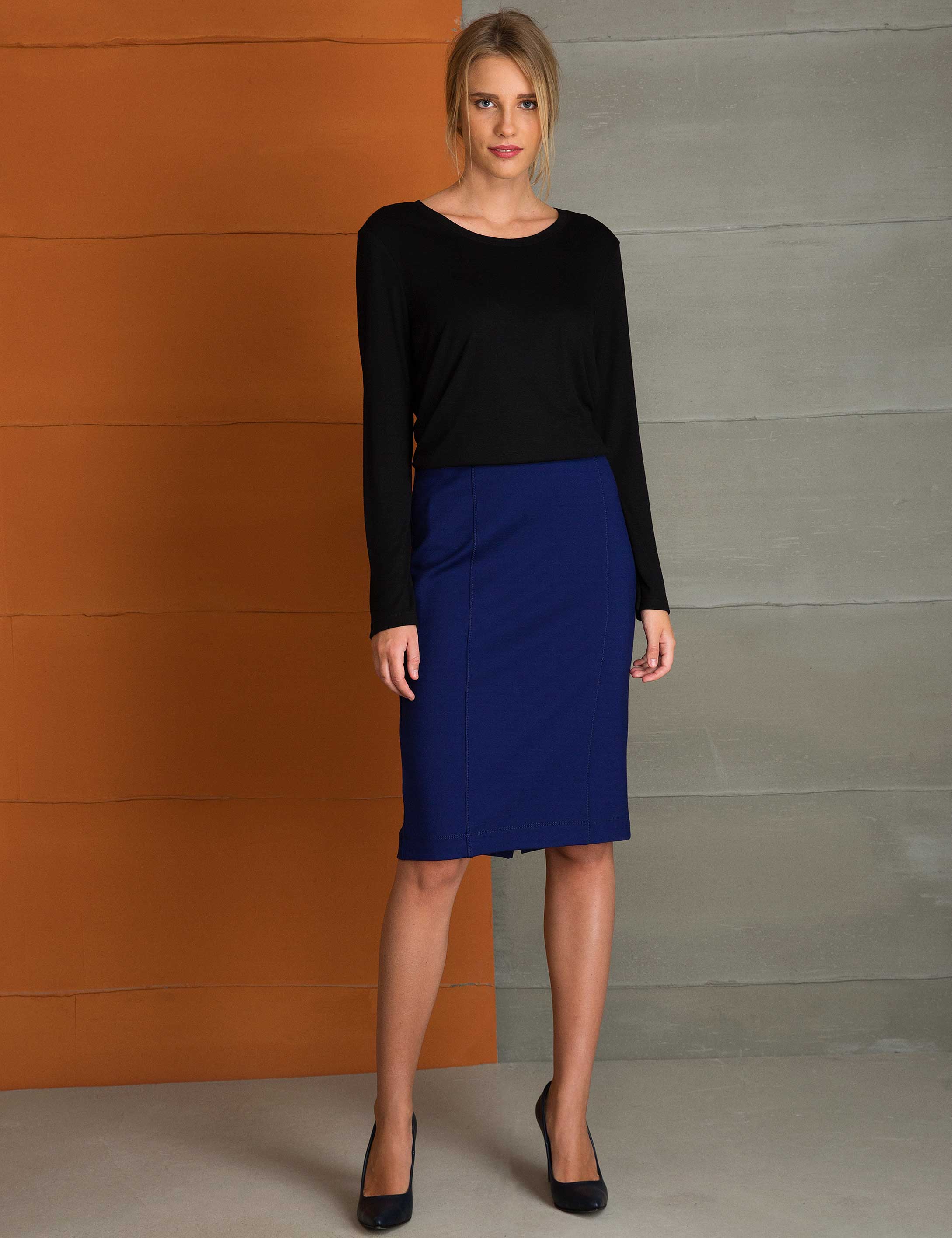 Siyah Slim Fit Tişört
