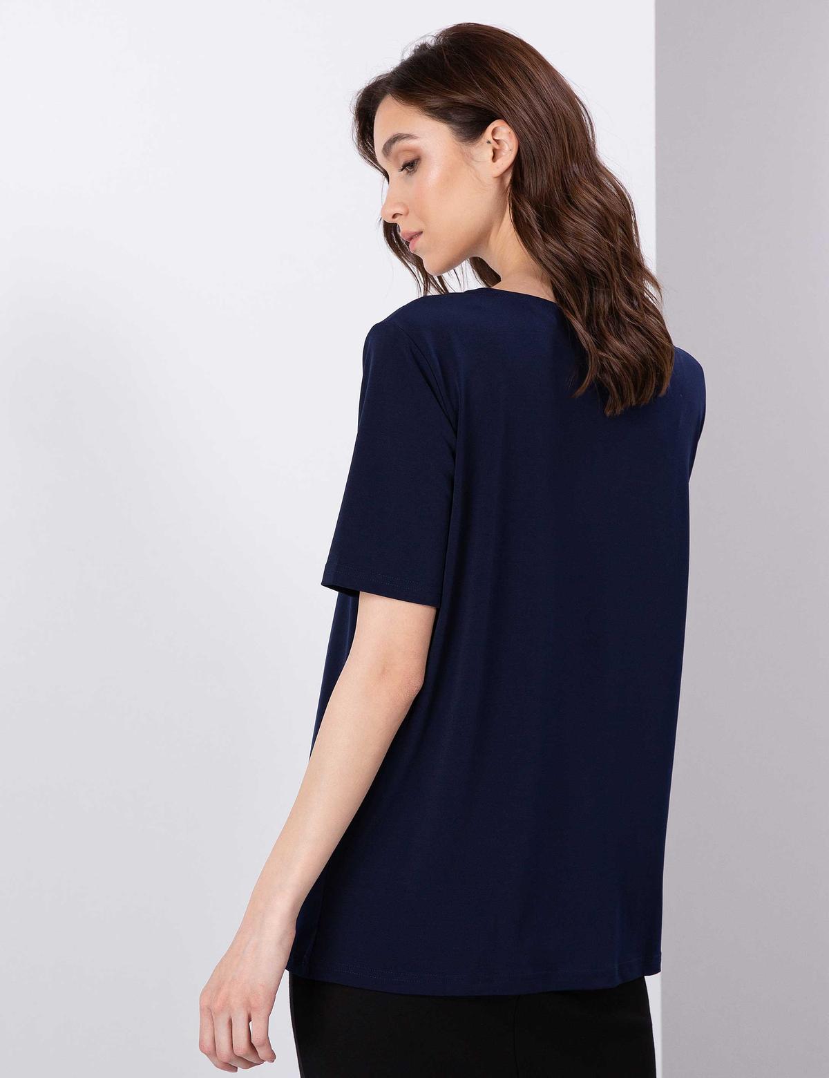 Lacivert Bluz - 50197787052