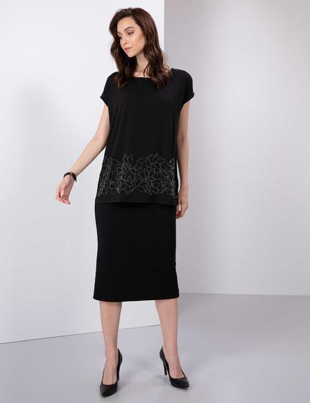 Siyah Comfort Fit Bluz - 50197793060