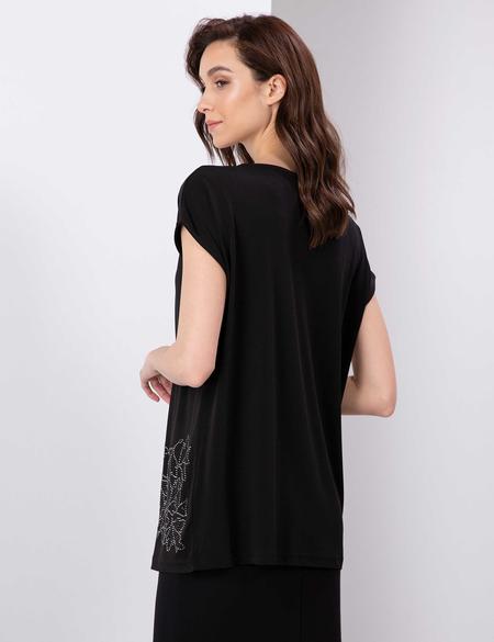 Siyah Comfort Fit Bluz - 50197793060