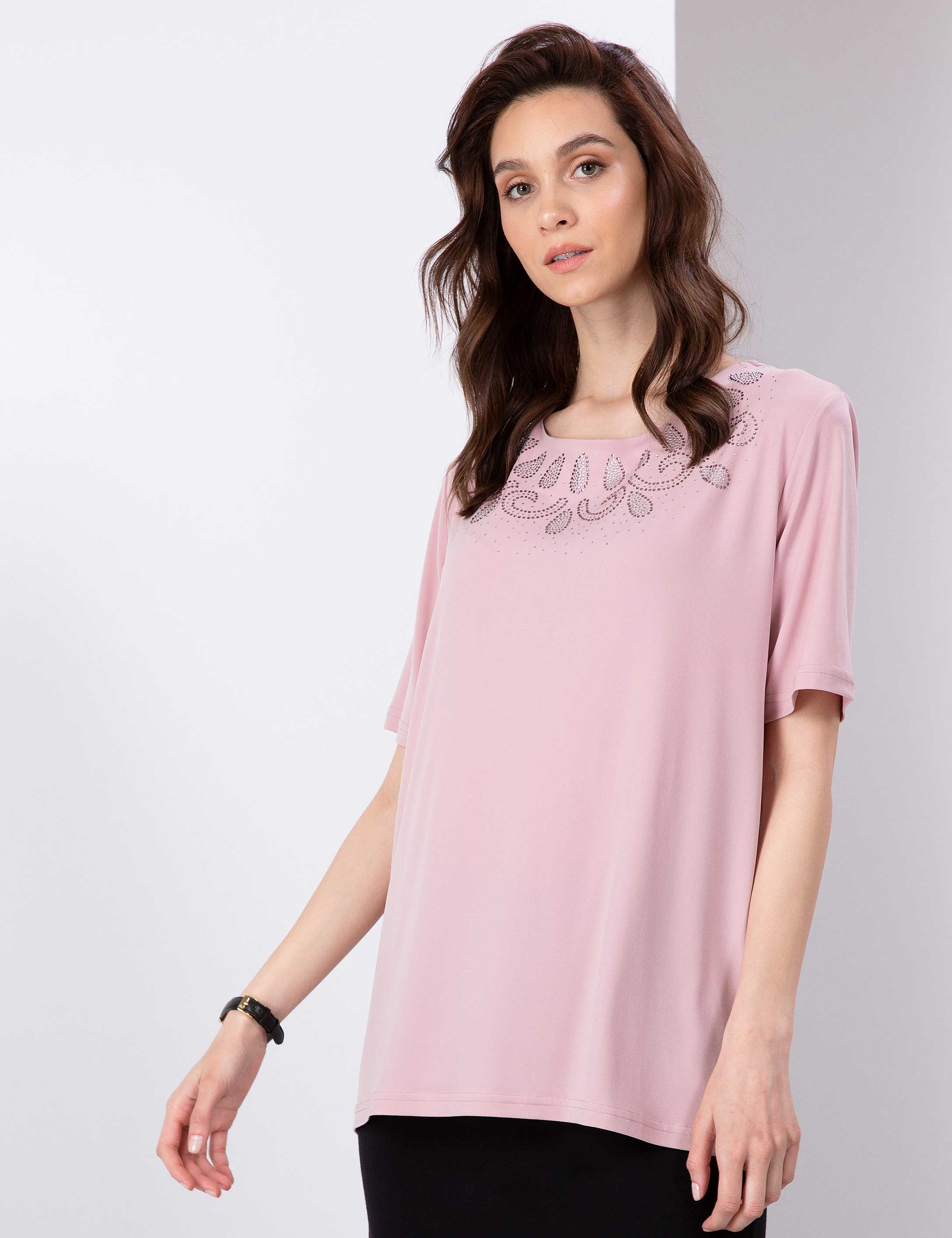 Pudra Comfort Fit Bluz - Image 1