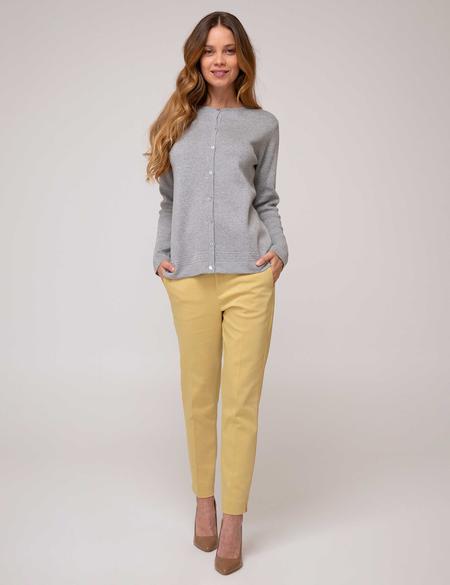 Gri Regular Fit Triko Hırka - 50197796036