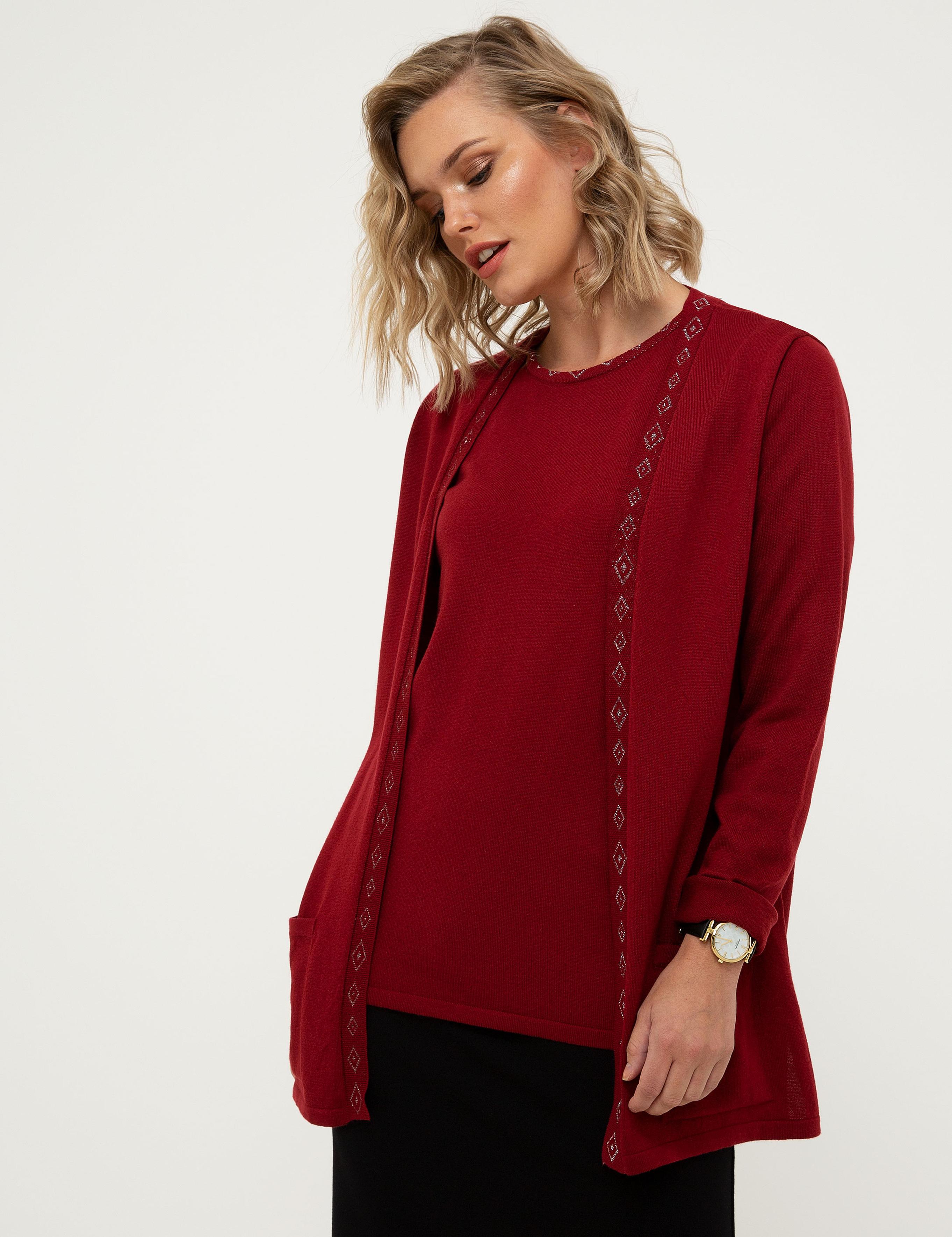 Bordo Regular Fit Kazak