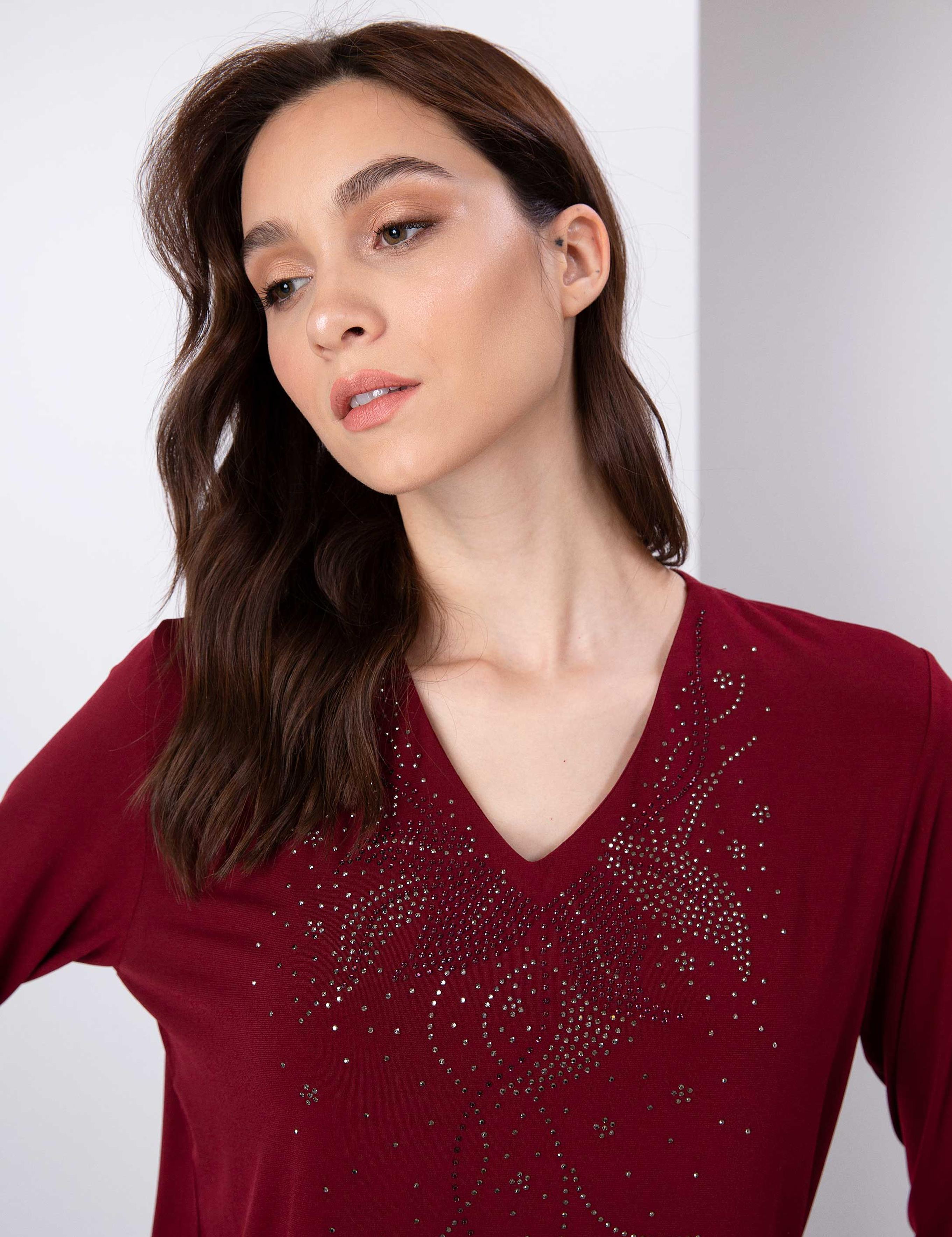 Bordo Comfort Fit Bluz