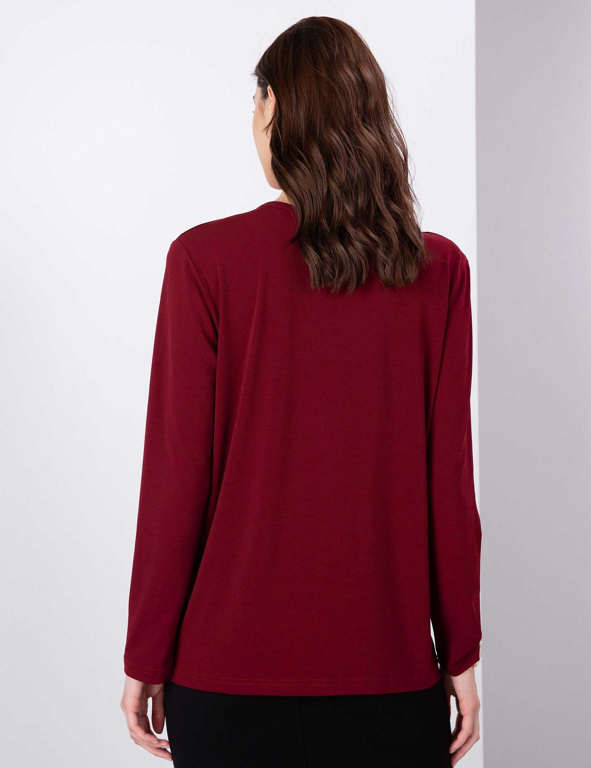 Bordo Comfort Fit Bluz - 50197811061