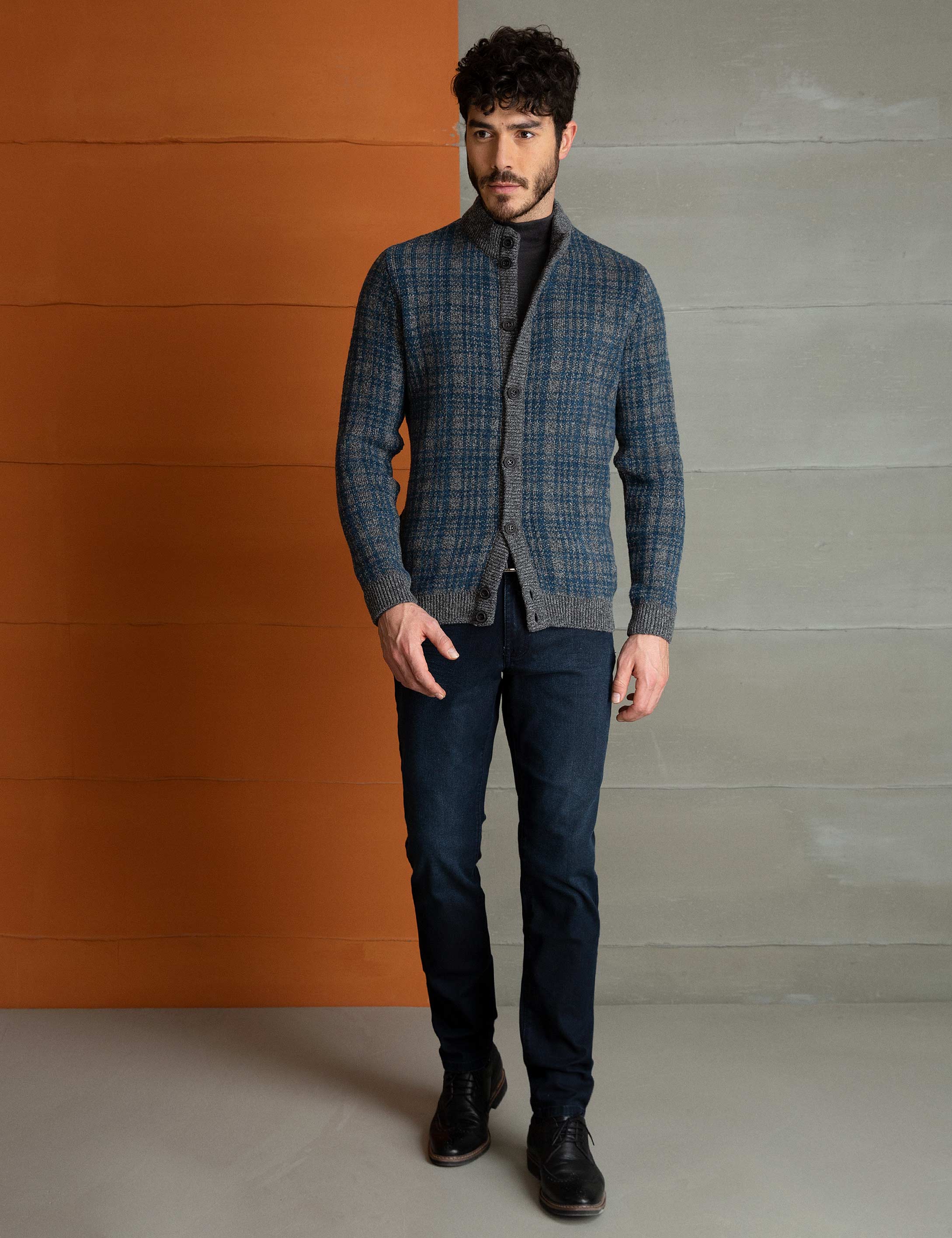 Lacivert Denim Pantolon