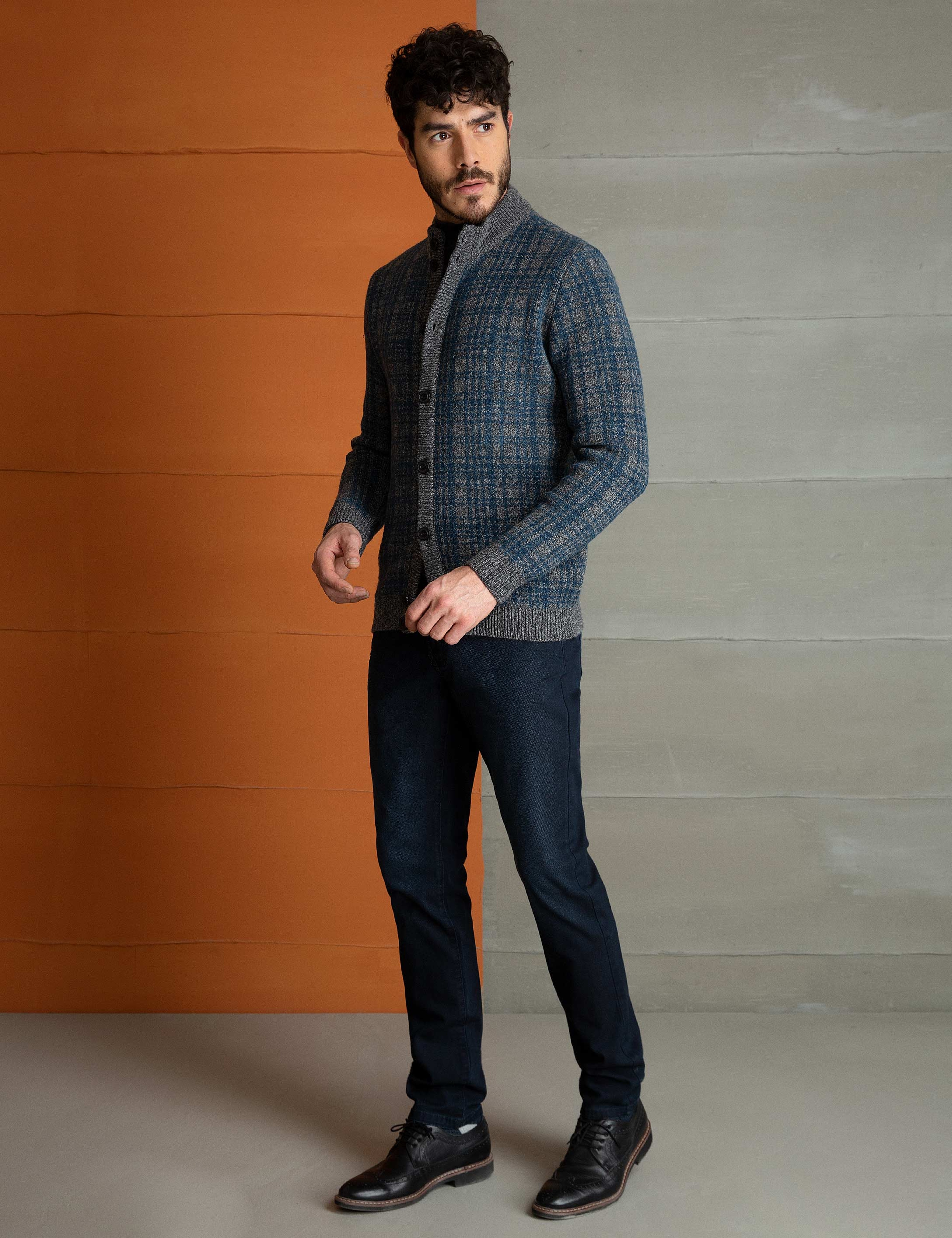 Lacivert Denim Pantolon