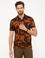 Kahverengi Slim Fit Polo Yaka T-Shirt