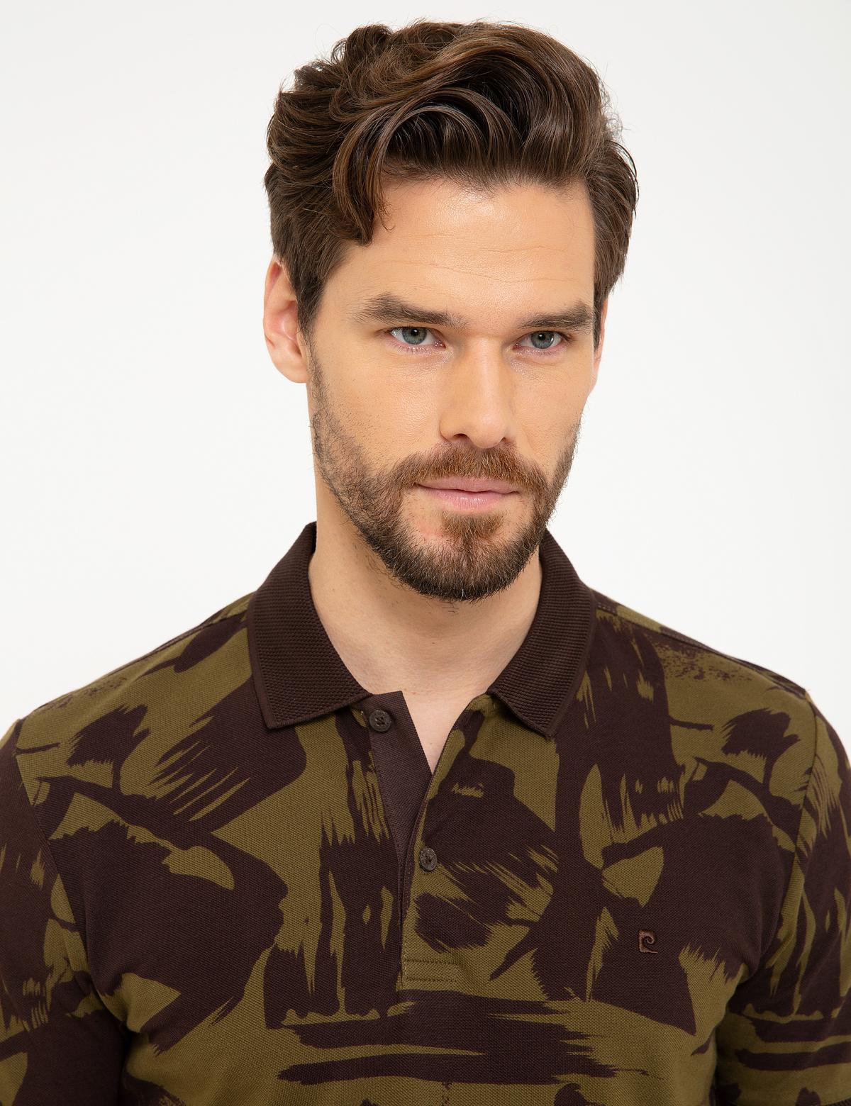 Haki Slim Fit Tişört - 50200302010