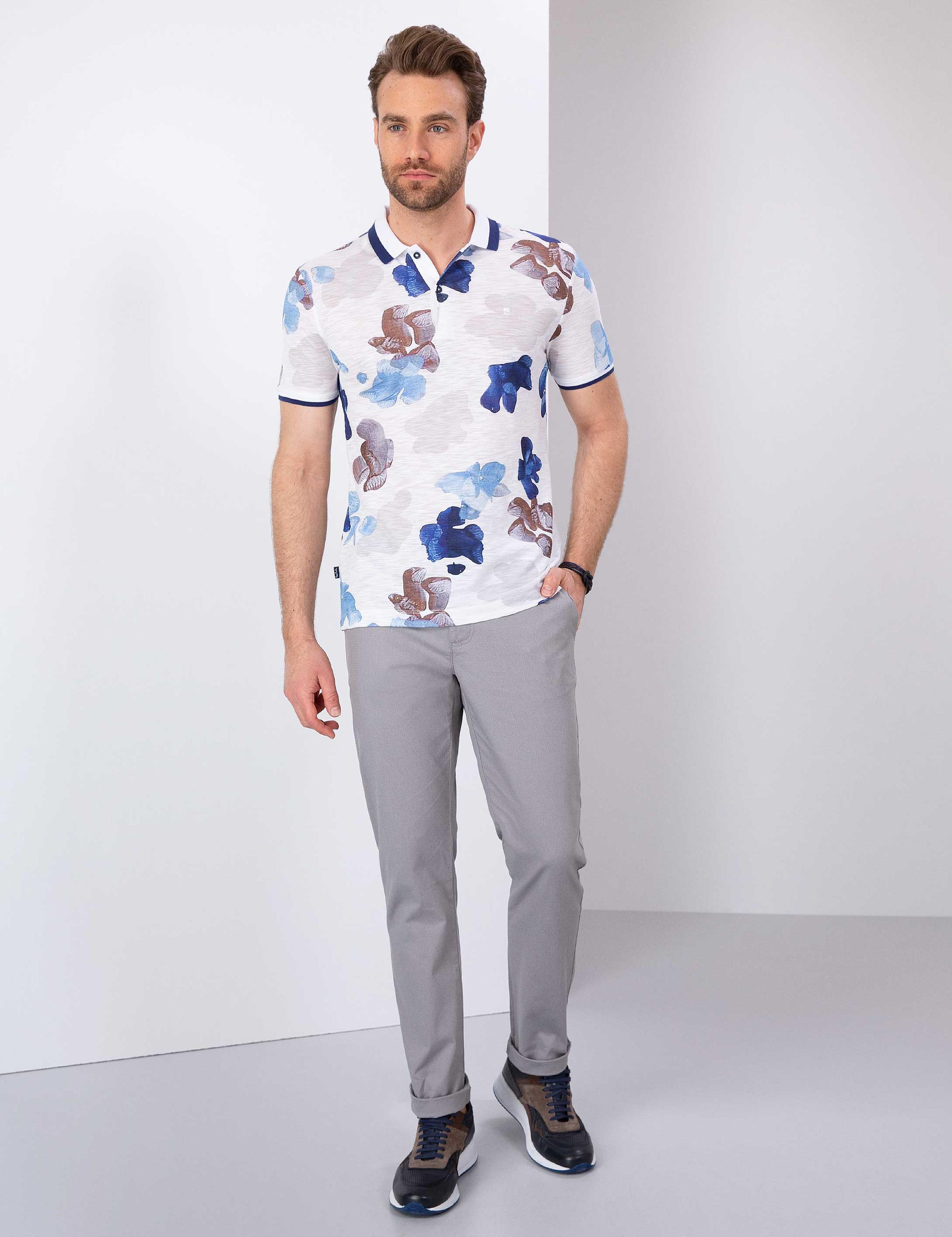 Beyaz Slim Fit Tişört