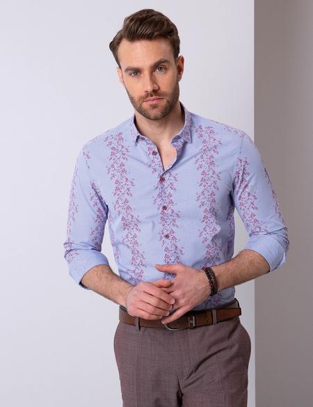 Mavi Slim Fit Uzun Kollu Gömlek - 50200626005