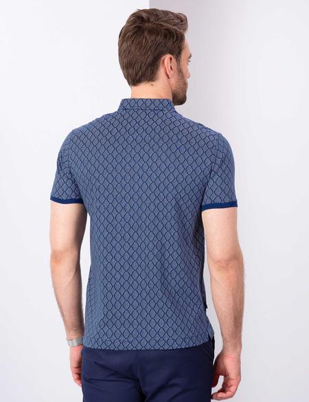 Lacivert Slim Fit Tişört - 50200629016