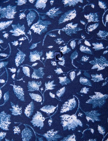 Lacivert Slim Fit Polo Yaka T-Shirt - 50202585024