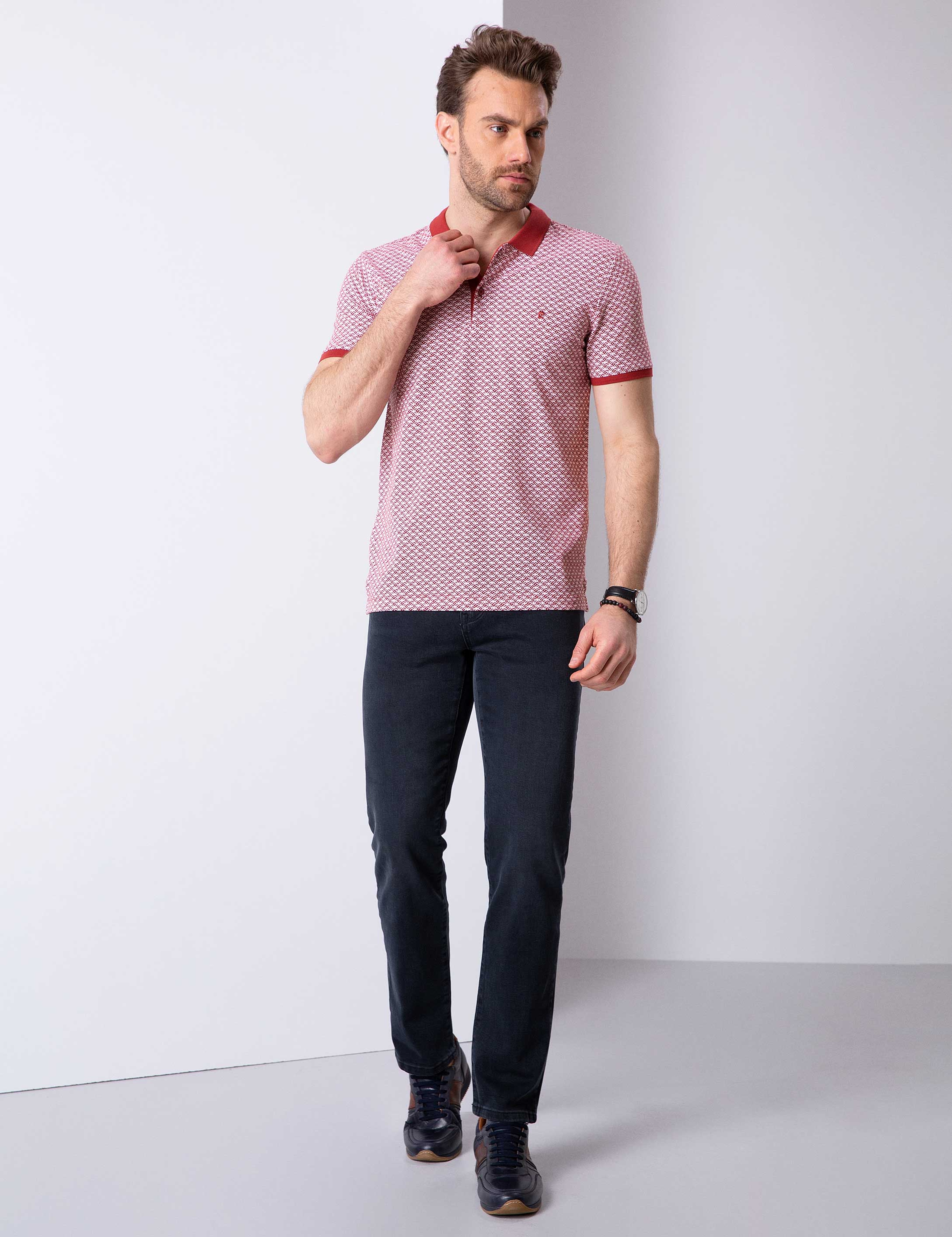 Gri Denim Pantolon - Image 1