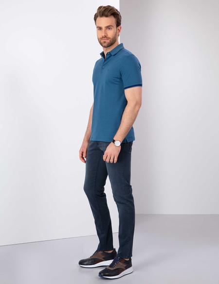 Lacivert Slim Fit Denim Pantolon - 50204512005
