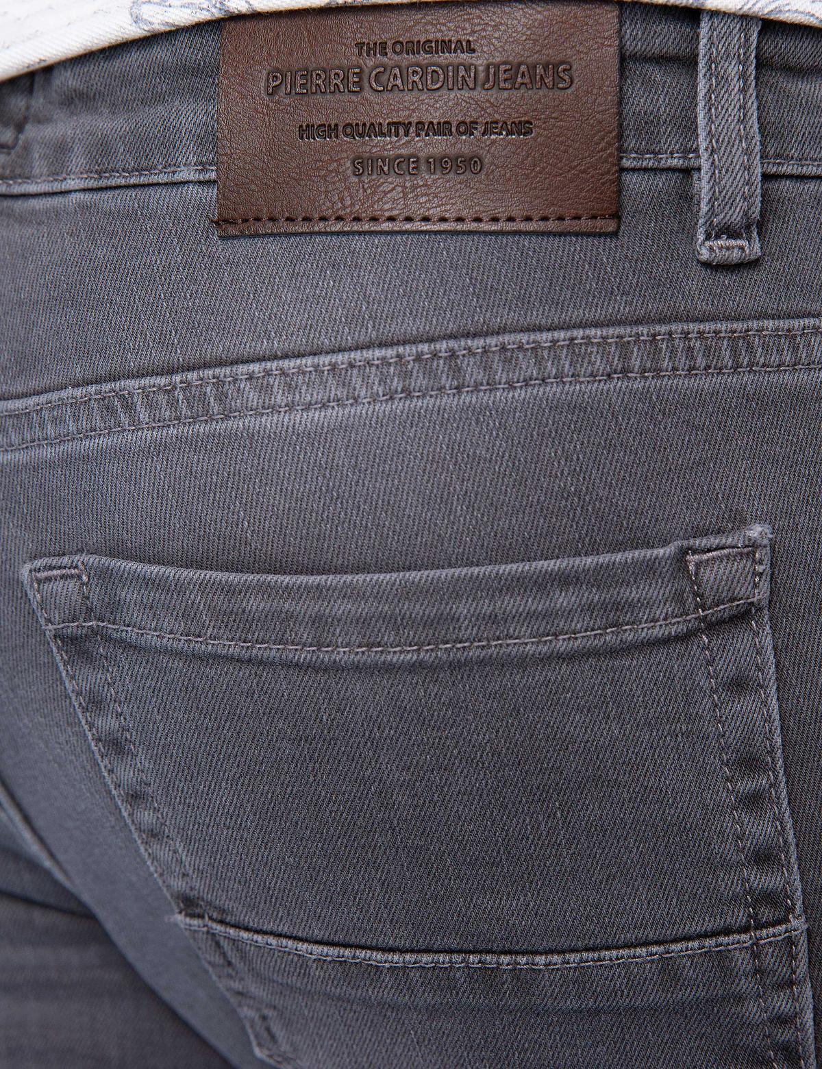 Koyu Gri Slim Fit Denim Pantolon - 50204514006