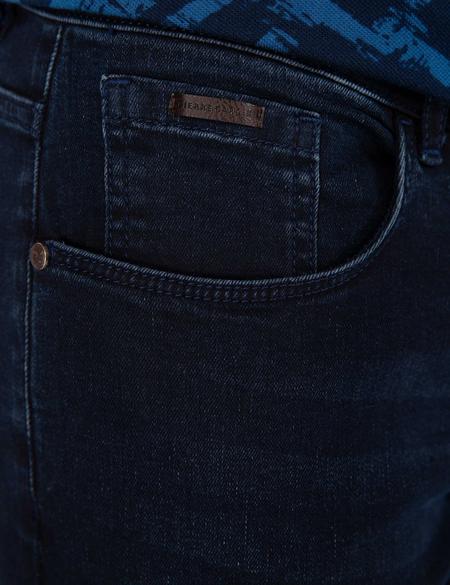 Lacivert Slim Fit Denim Pantolon - 50204531005