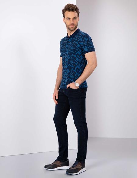 Lacivert Slim Fit Denim Pantolon - 50204531005