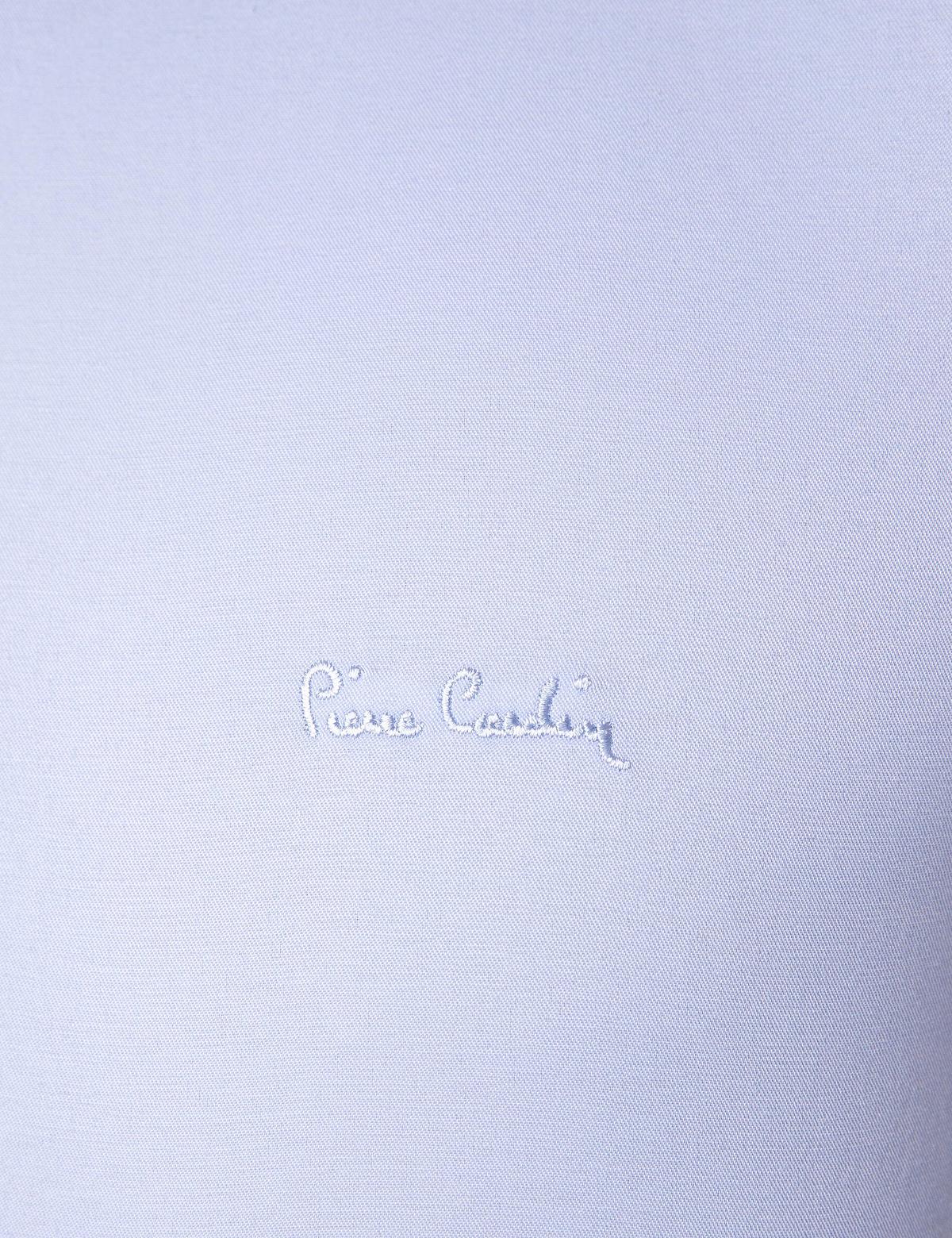 Açık Mavi Slim Fit Uzun Kollu Basic Gömlek - 50204546028