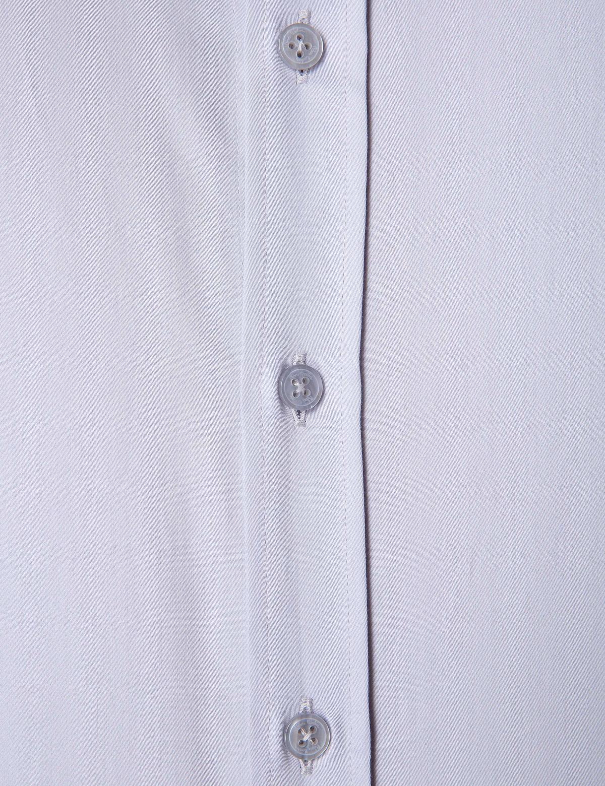 Gri Slim Fit Uzun Kollu Basic Gömlek - 50204547063