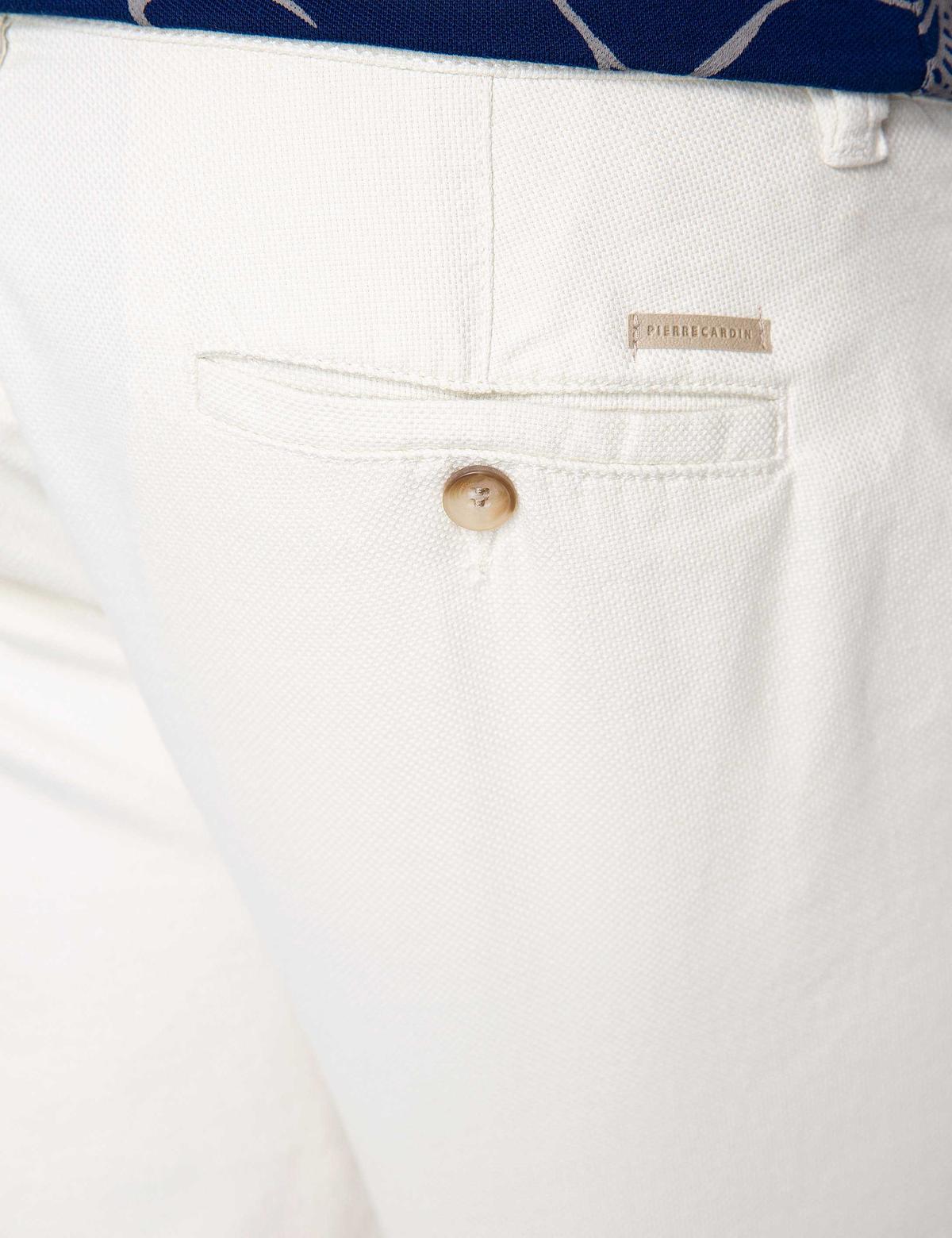 Ekru Dokuma Şort - 50204563005