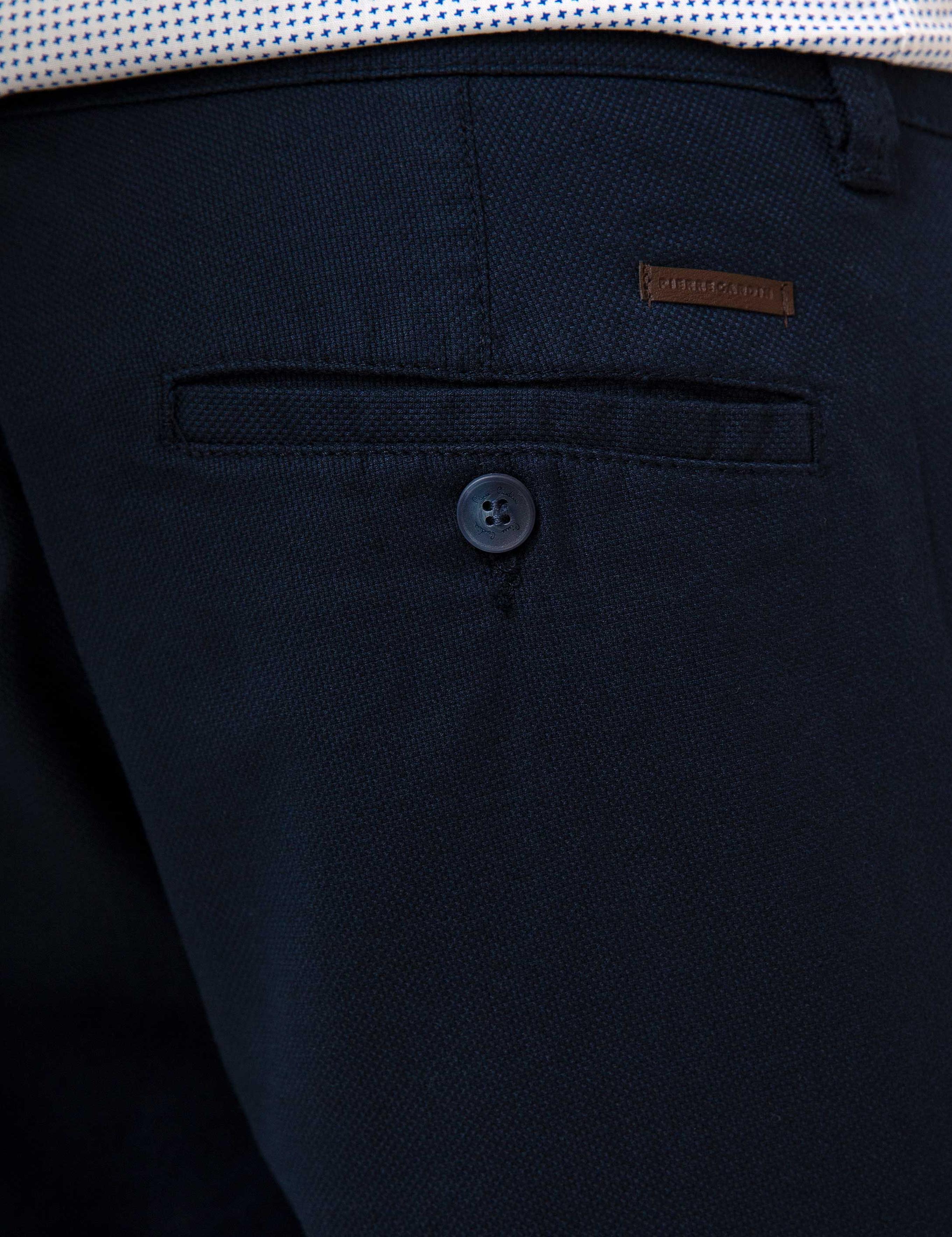 Lacivert Standart Fit Bermuda Şort