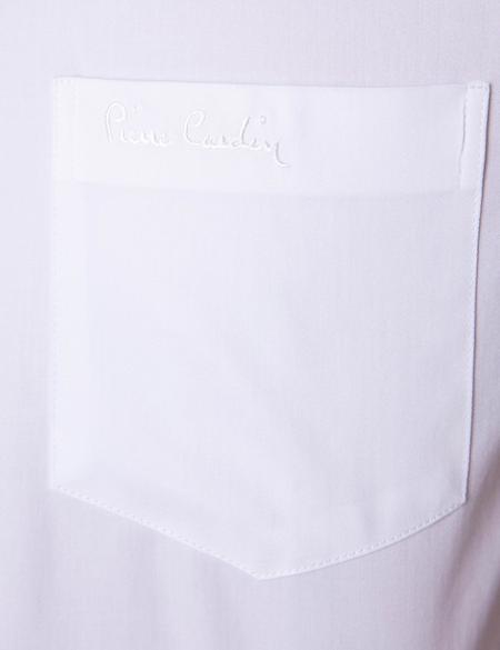 Beyaz Regular Fit Kısa Kollu Gömlek - 50204567014