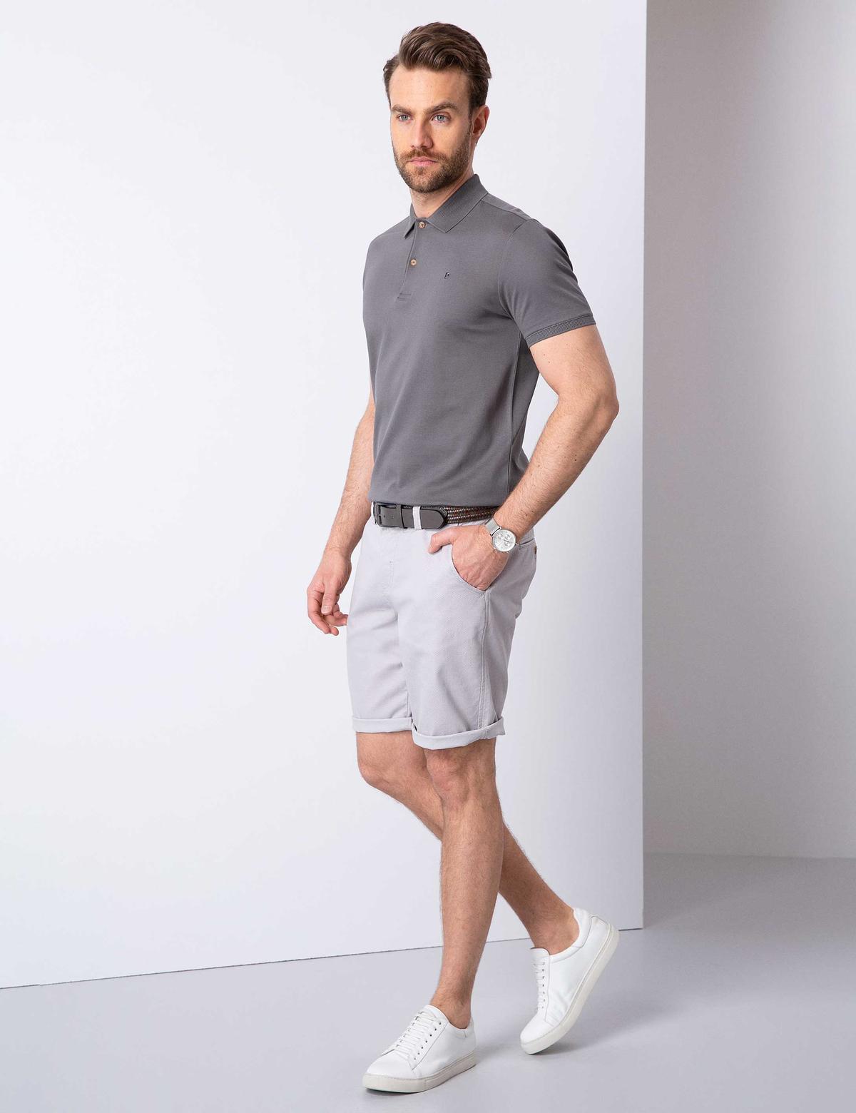Taş Slim Fit Bermuda Şort - 50204584040