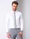 Beyaz Regular Fit Uzun Kollu Basic Gömlek