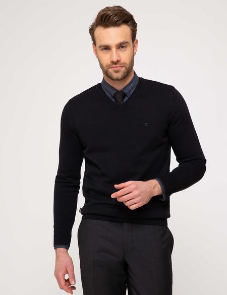 Siyah Triko Kazak - 50205303005