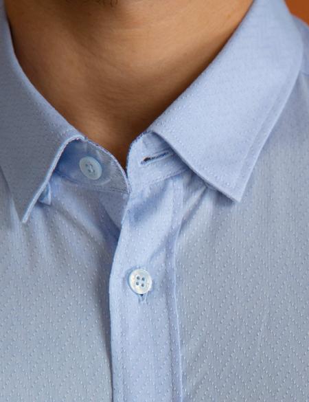 Açık Mavi Slim Fit Gömlek - 50205315015