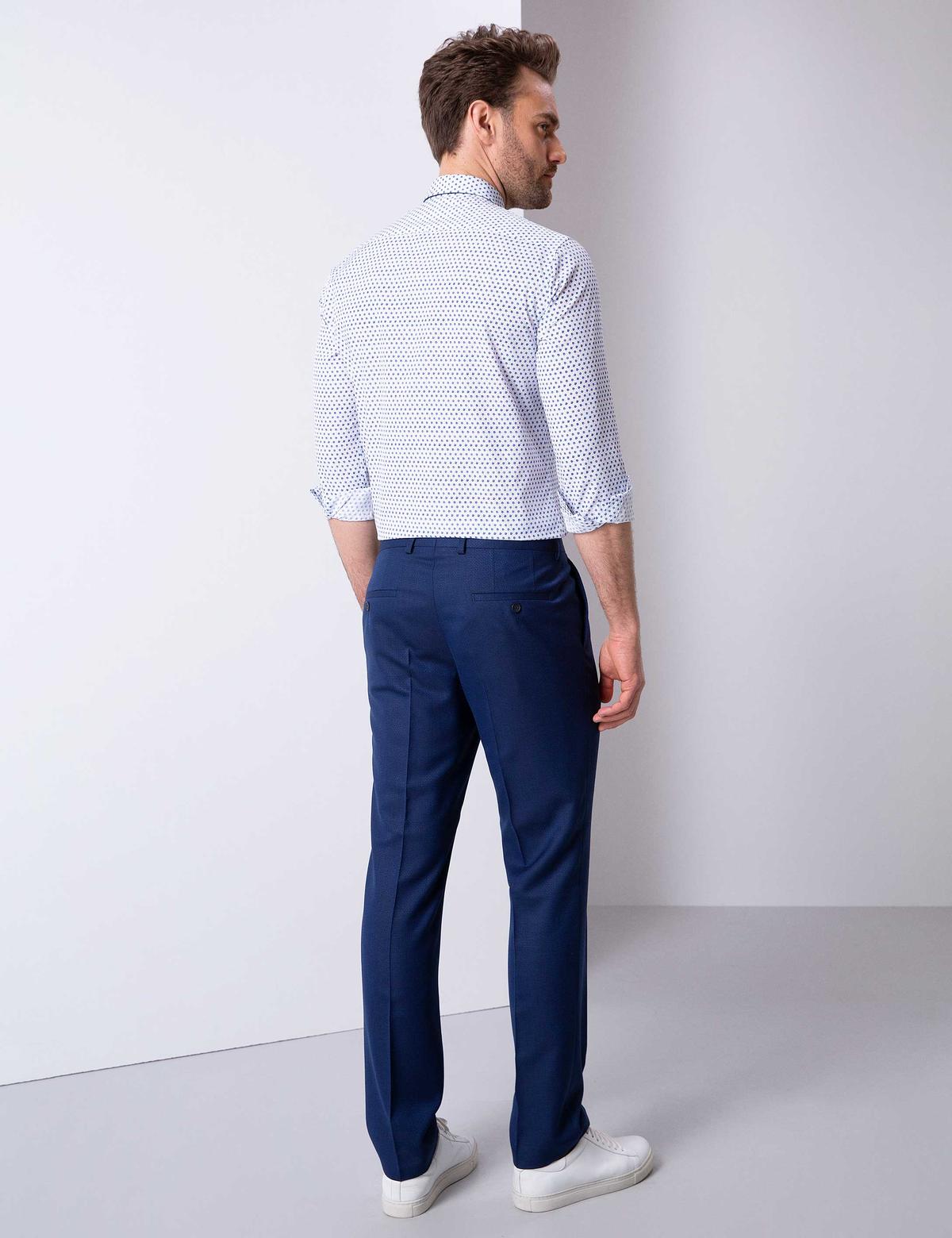 Açık Lacivert Slim Fit Pantolon - 50205338055