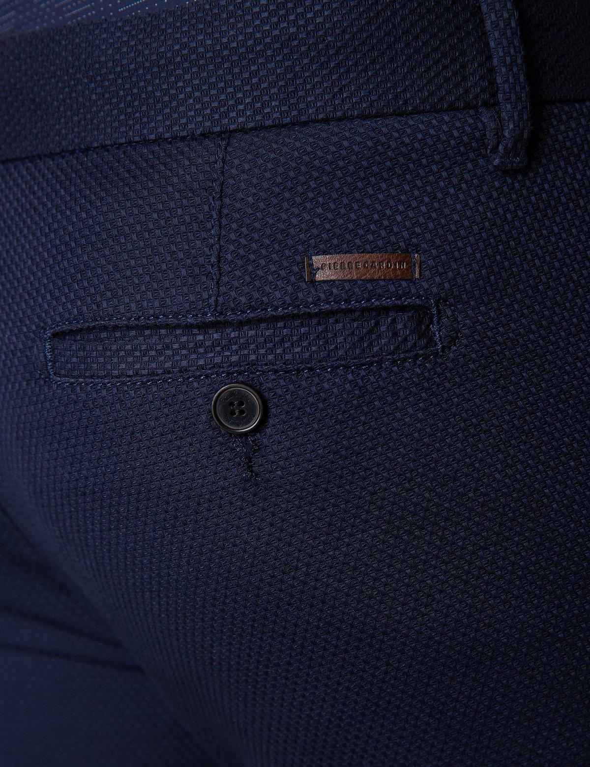 Lacivert Slim Fit Chino Pantolon - 50206154016