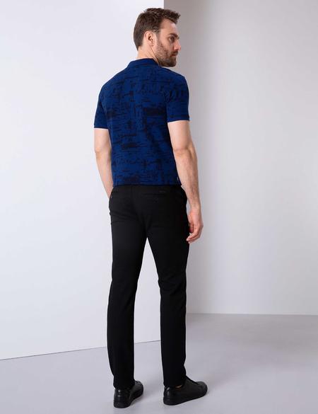 Siyah Slim Fit Chino Pantolon - 50206154048