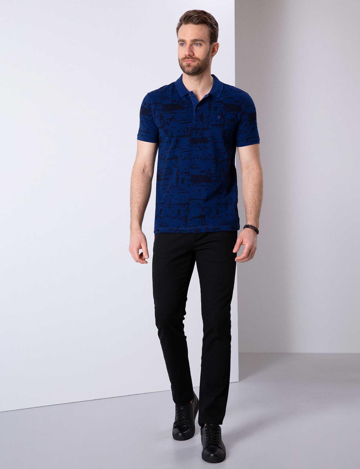 Siyah Slim Fit Chino Pantolon