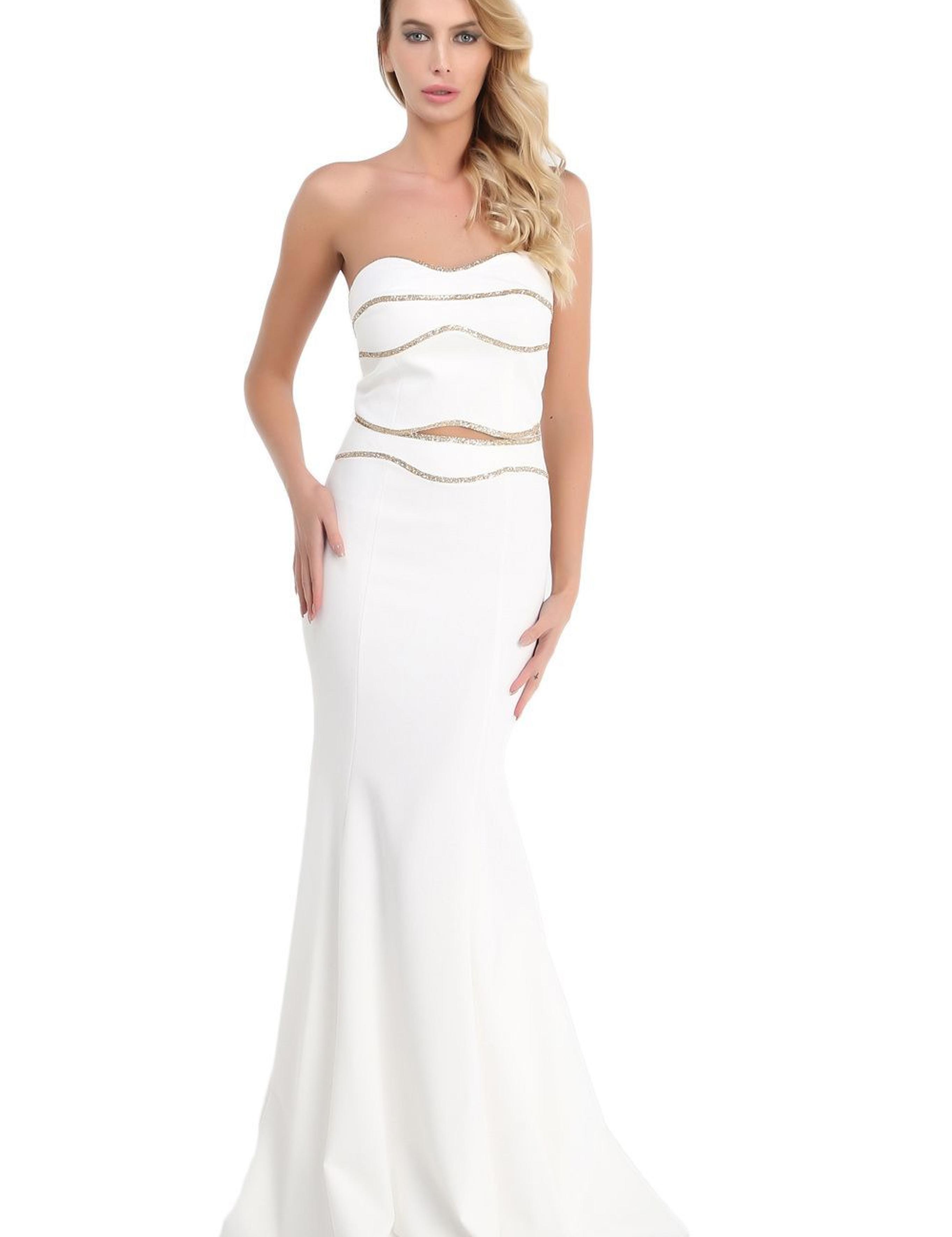 İkili Takım Balık Abiye Elbise