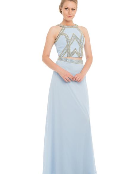 İkili Takım Balık Abiye Elbise - 50213107002