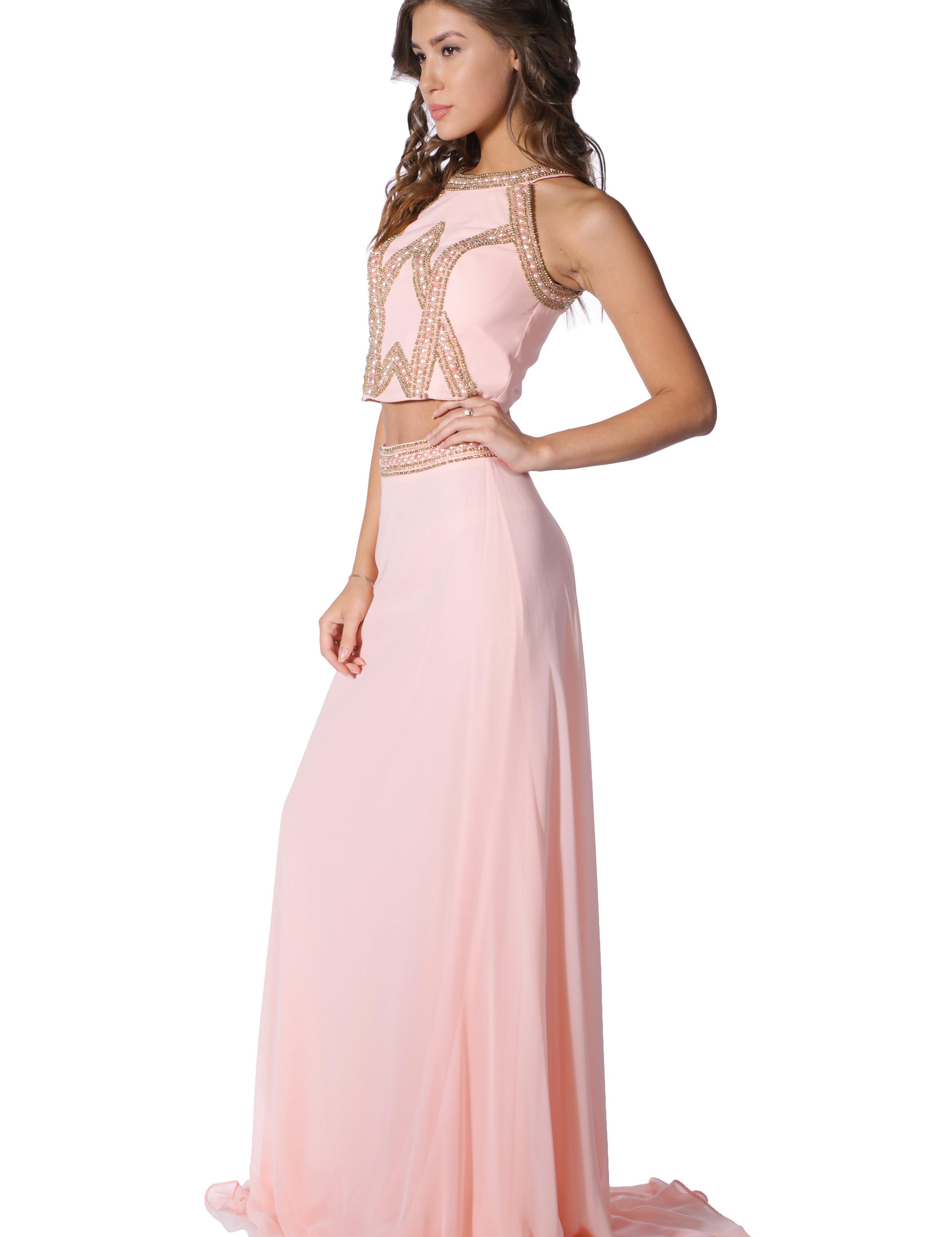 İkili Takım Balık Abiye Elbise