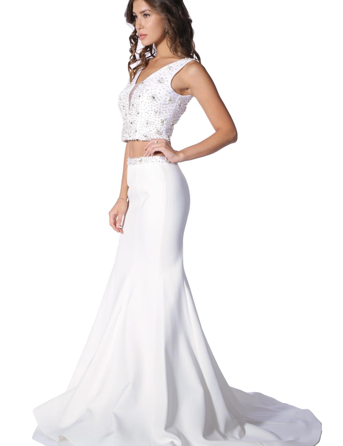 İkili Takım Balık Abiye Elbise - 50213113002