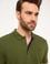Yeşil Slim Fit Polo Yaka T-Shirt