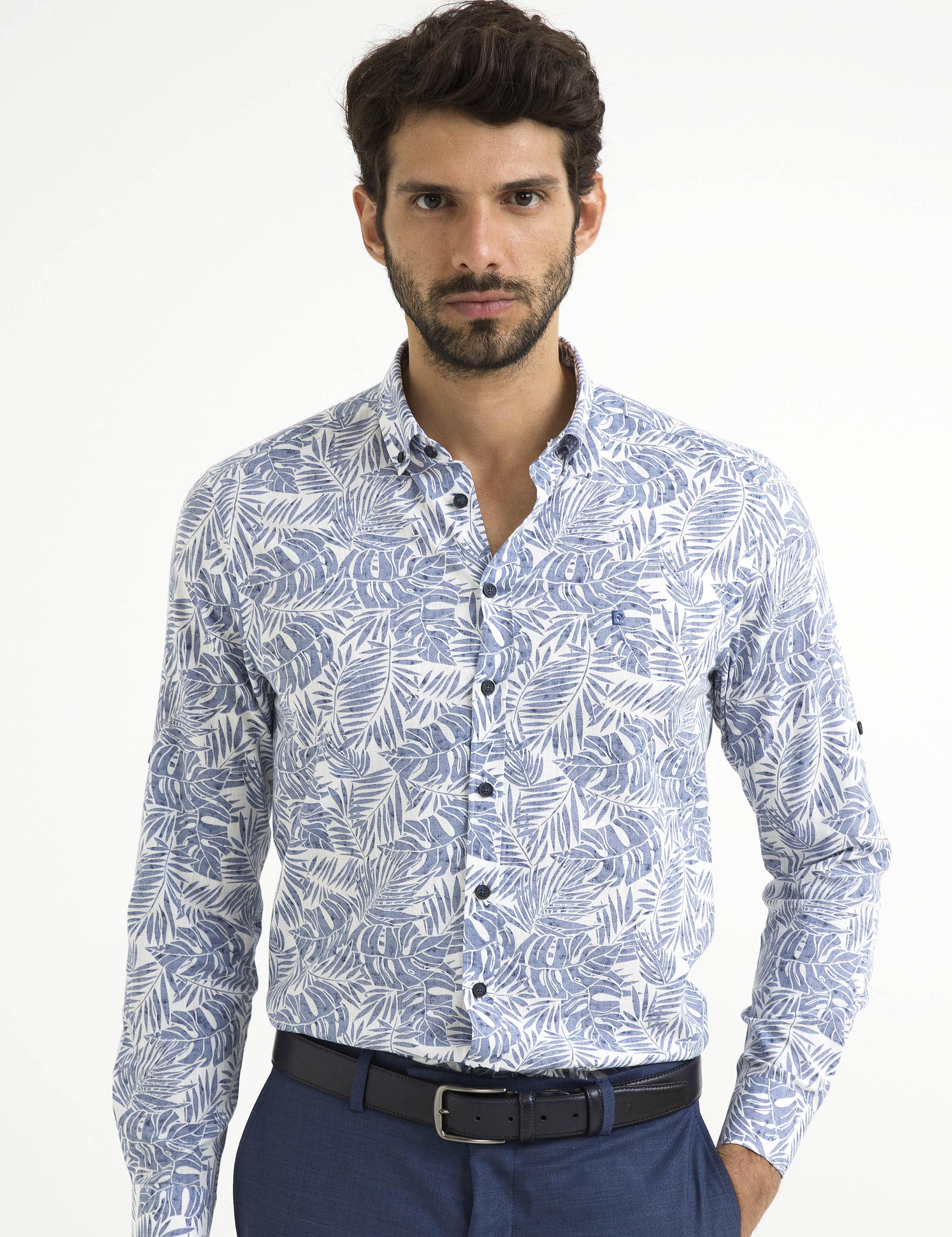 Mavi Slim Fit Gömlek