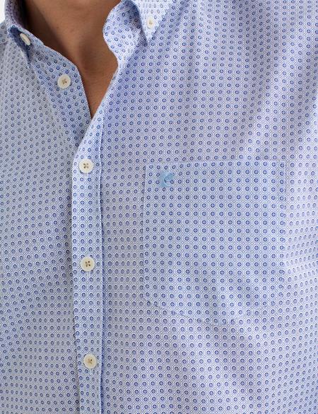 Mavi Regular Fit Kısa Kollu Gömlek - 50187445006