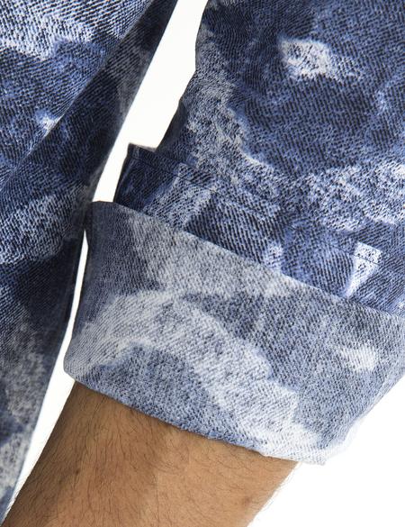 Lacivert Slim Fit Gömlek - 50187450006