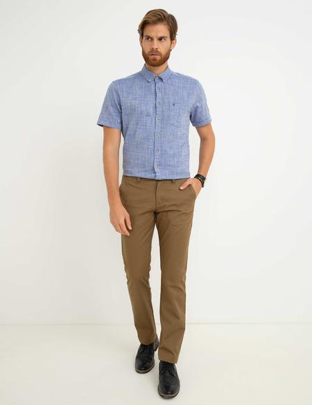 Turkuaz Regular Fit Kısa Kollu Gömlek - 50187513007