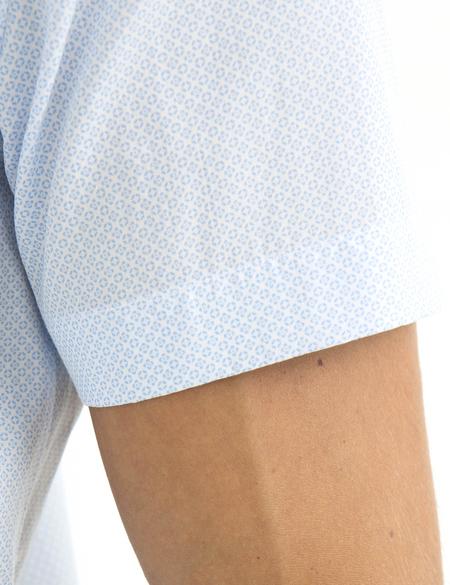 Açık Mavi Regular Fit Kısa Kollu Gömlek - 50187530006