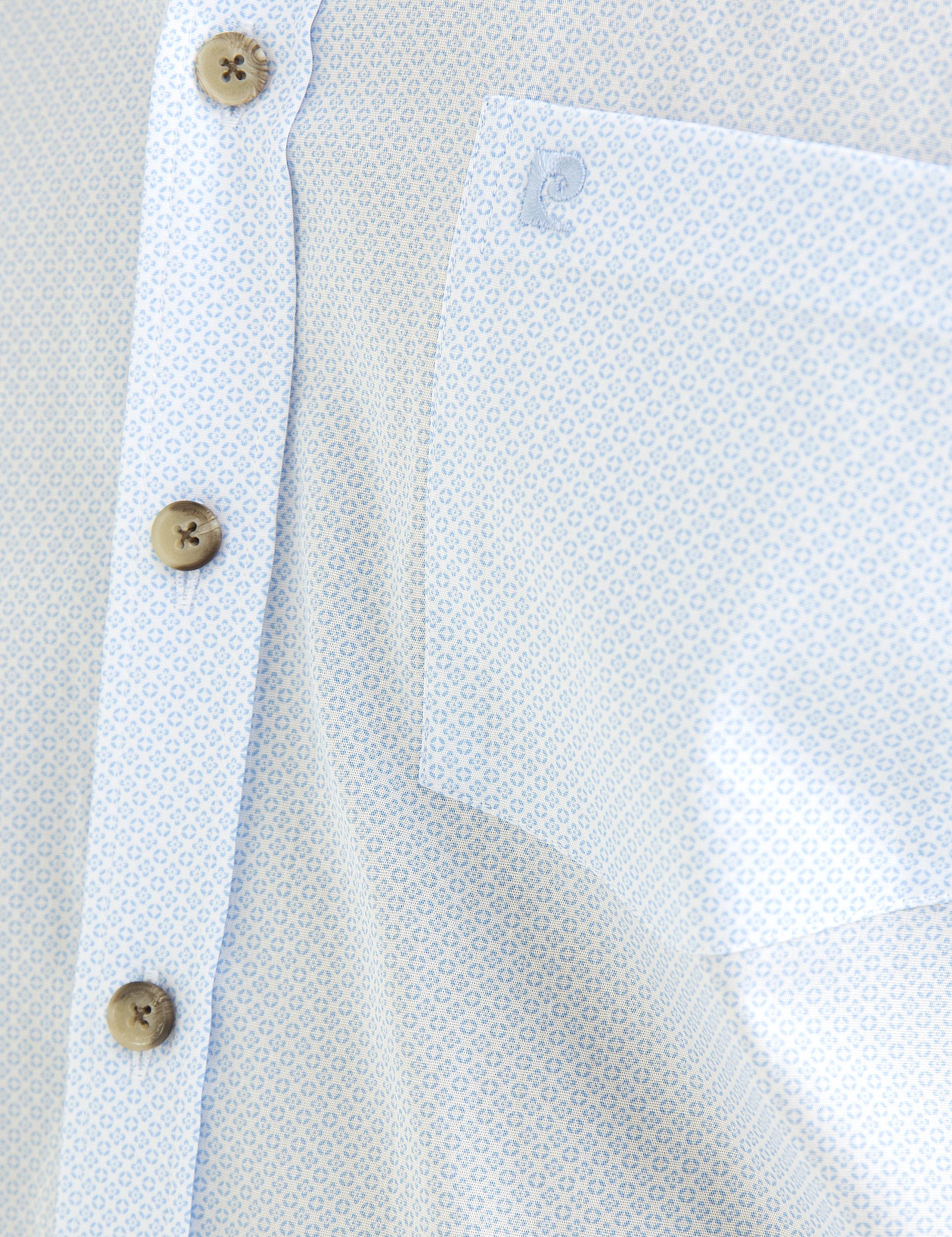 Açık Mavi Regular Fit Kısa Kollu Gömlek