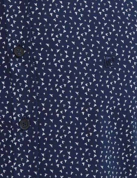 Lacivert Slim Fit Gömlek - 50187575001