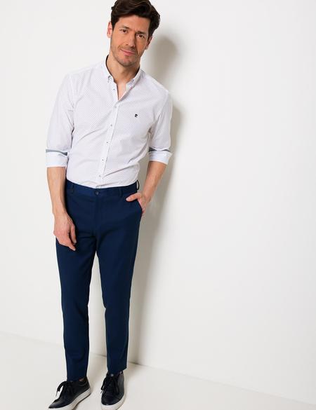 Slim Kahverengi Gömlek - 50187582001