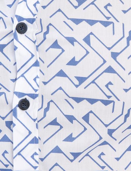 Lacivert Slim Fit Gömlek - 50187584001